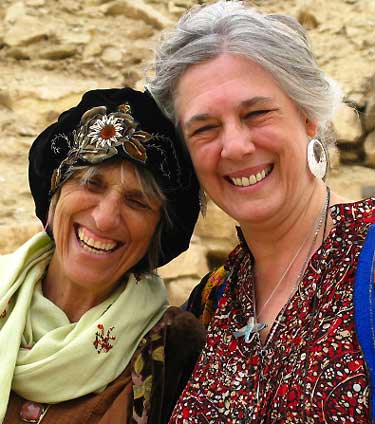 Co-created and led by Normandi Ellis and Nicki Scully - Nicki-Normandi-Egypt-375