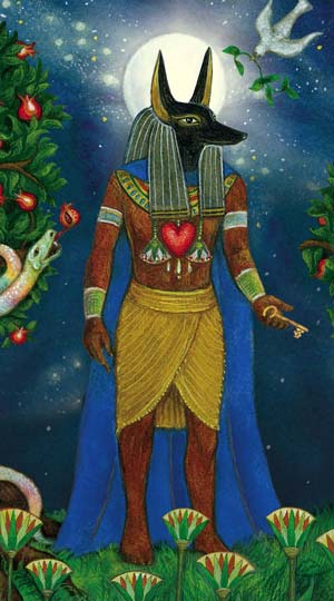 Osiris card from The Anubis Oracle