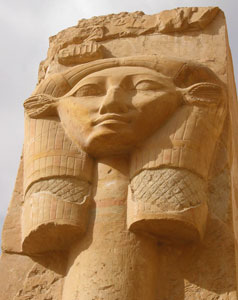 Hathor at Hatchepsut